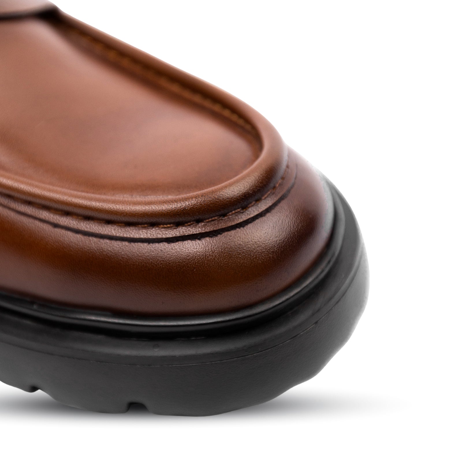 Elliot: Mocassin Homme - Cuir Cognac