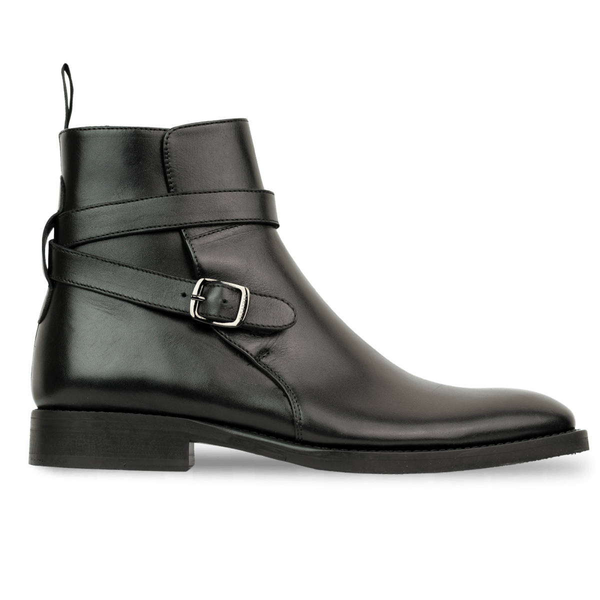 Ashem: Boots Homme - Cuir Noir - Bleather Maroc