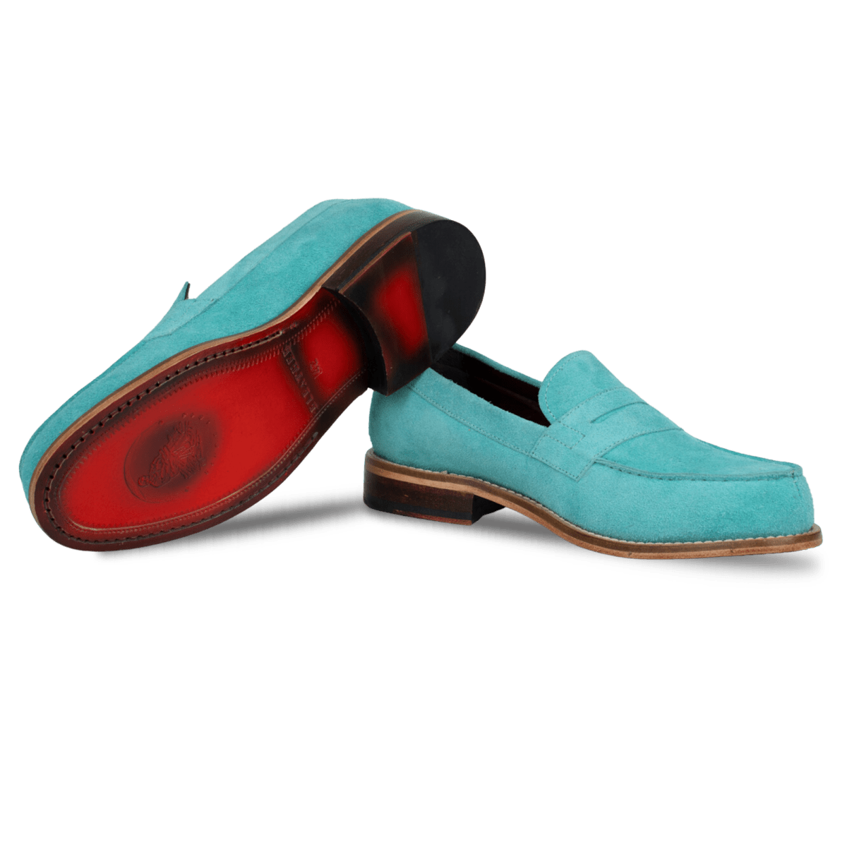 Beverley: Mocassin Homme - Daim Tiffany - Bleather Maroc