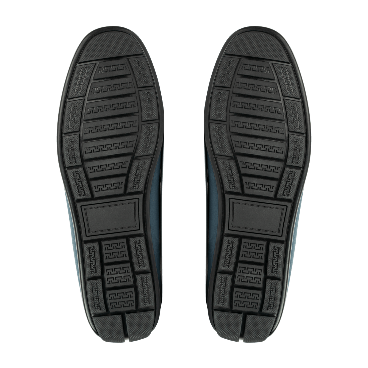 Brighton : Mocassin Homme - Nubuck Bleu Pétrol - Bleather Maroc
