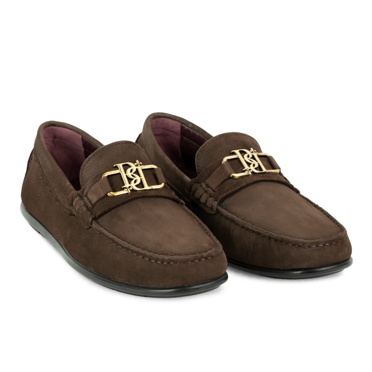Brighton : Mocassin Homme - Nubuck Marron - Bleather Maroc