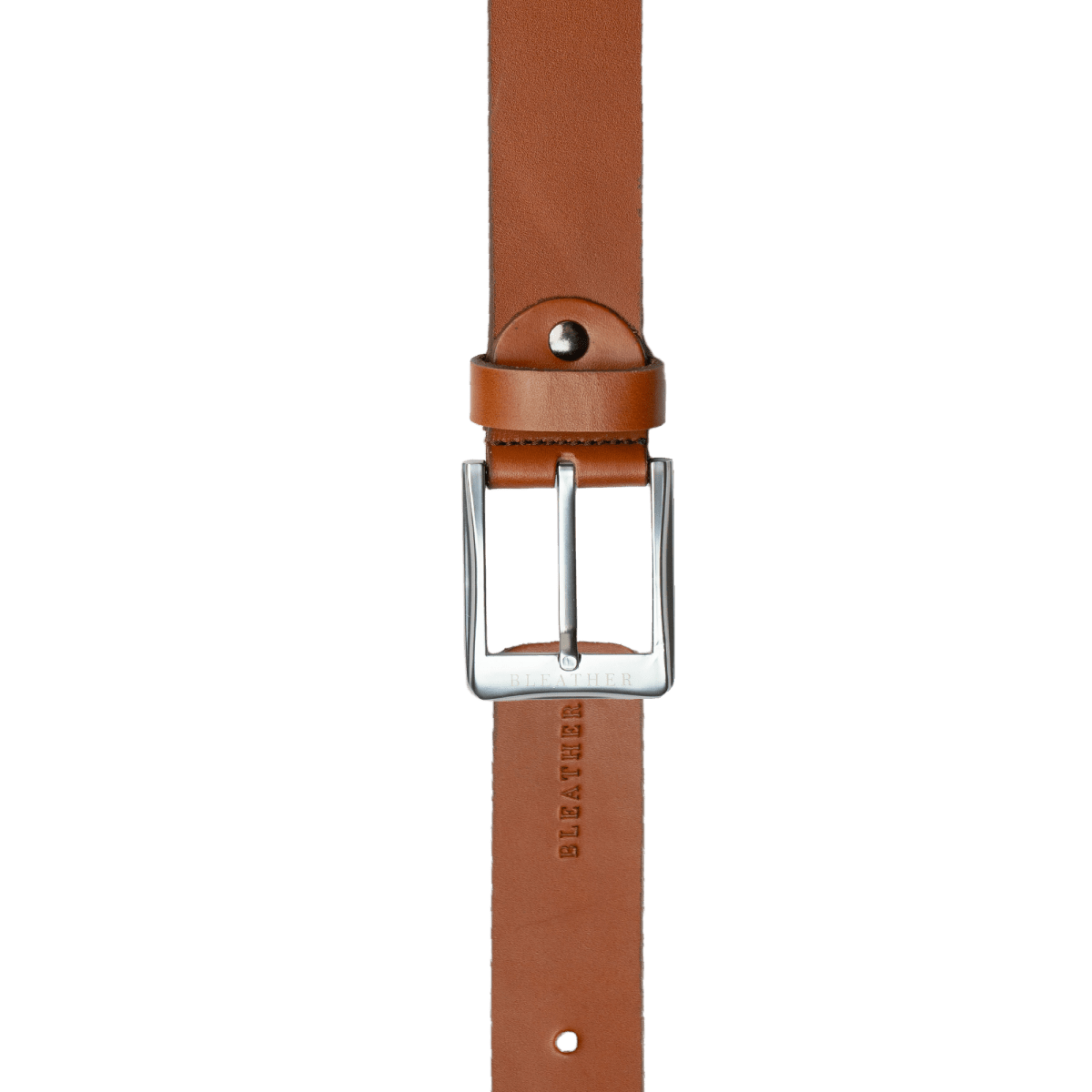 C100SL: Ceinture Homme - Cuir Tabac - Bleather Maroc