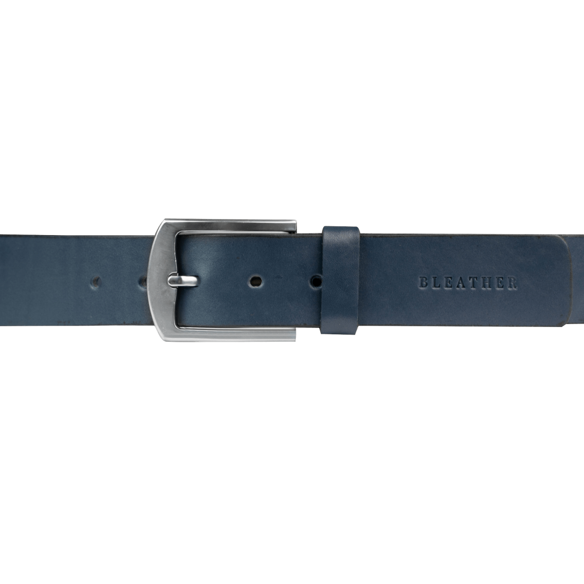 C93SL: Ceinture Homme - Cuir Bleu - Bleather Maroc