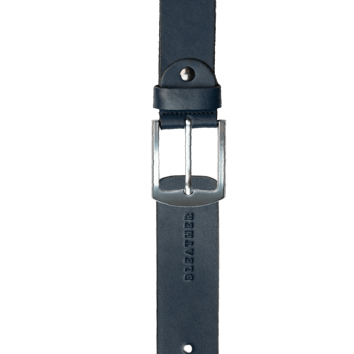 C93SL: Ceinture Homme - Cuir Bleu - Bleather Maroc