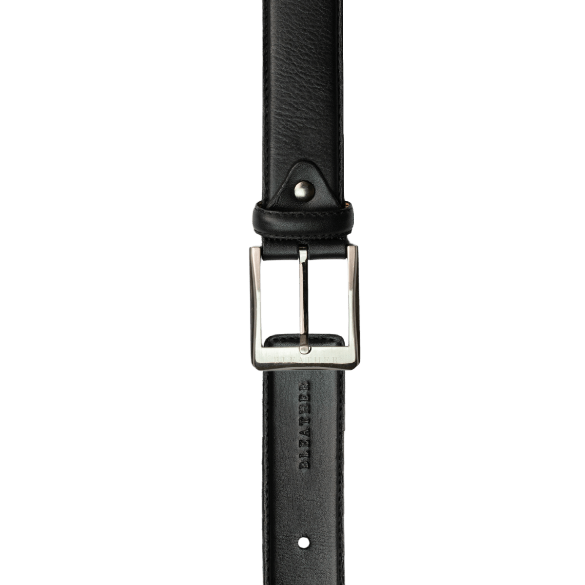C99SL: Ceinture Homme - Cuir Noir - Bleather Maroc