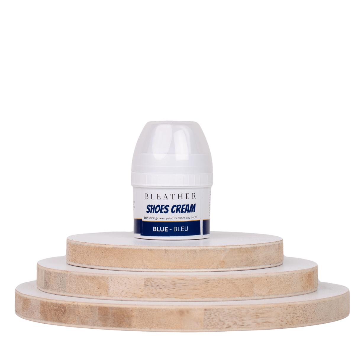 Crème auto - lustrante: Bleu - 60ml - Bleather Maroc