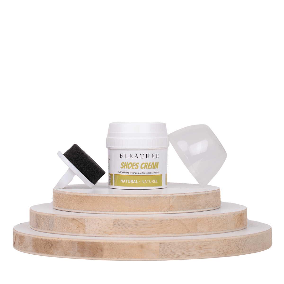 Crème auto - lustrante: Naturel - 60ml - Bleather Maroc