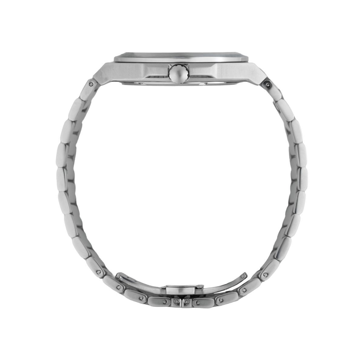 Earl: Montre Quartz Homme – Acier Argenté - Bleather Maroc