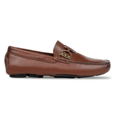 Erwin Mocassin Homme - Cuir Marron - Bleather Maroc