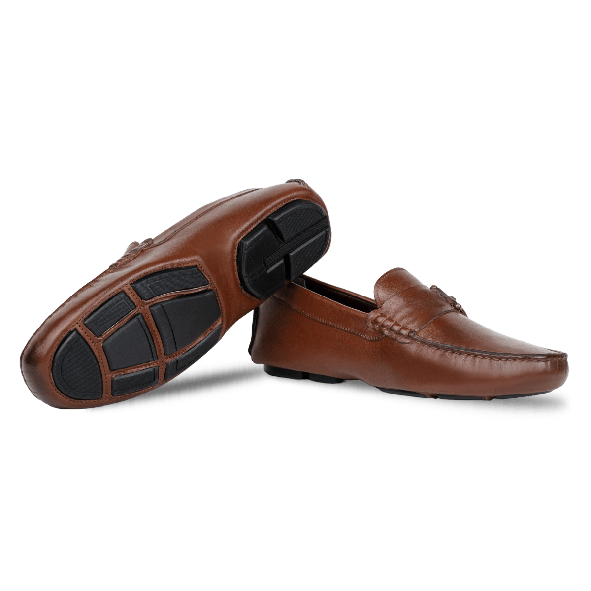 Erwin Mocassin Homme - Cuir Marron - Bleather Maroc