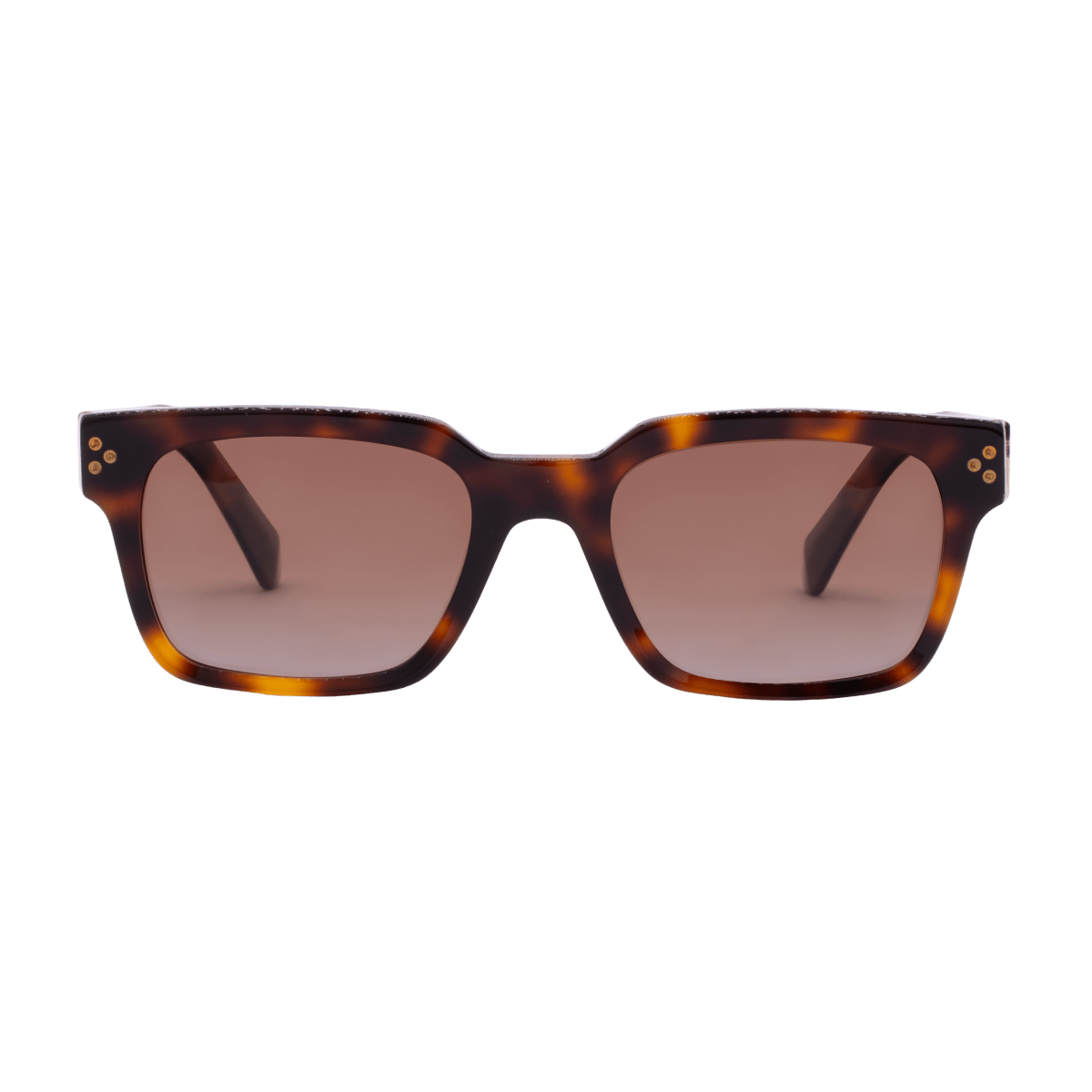 Harper A': Lunettes de soleil de luxe Mr dég/Havane - Bleather Maroc