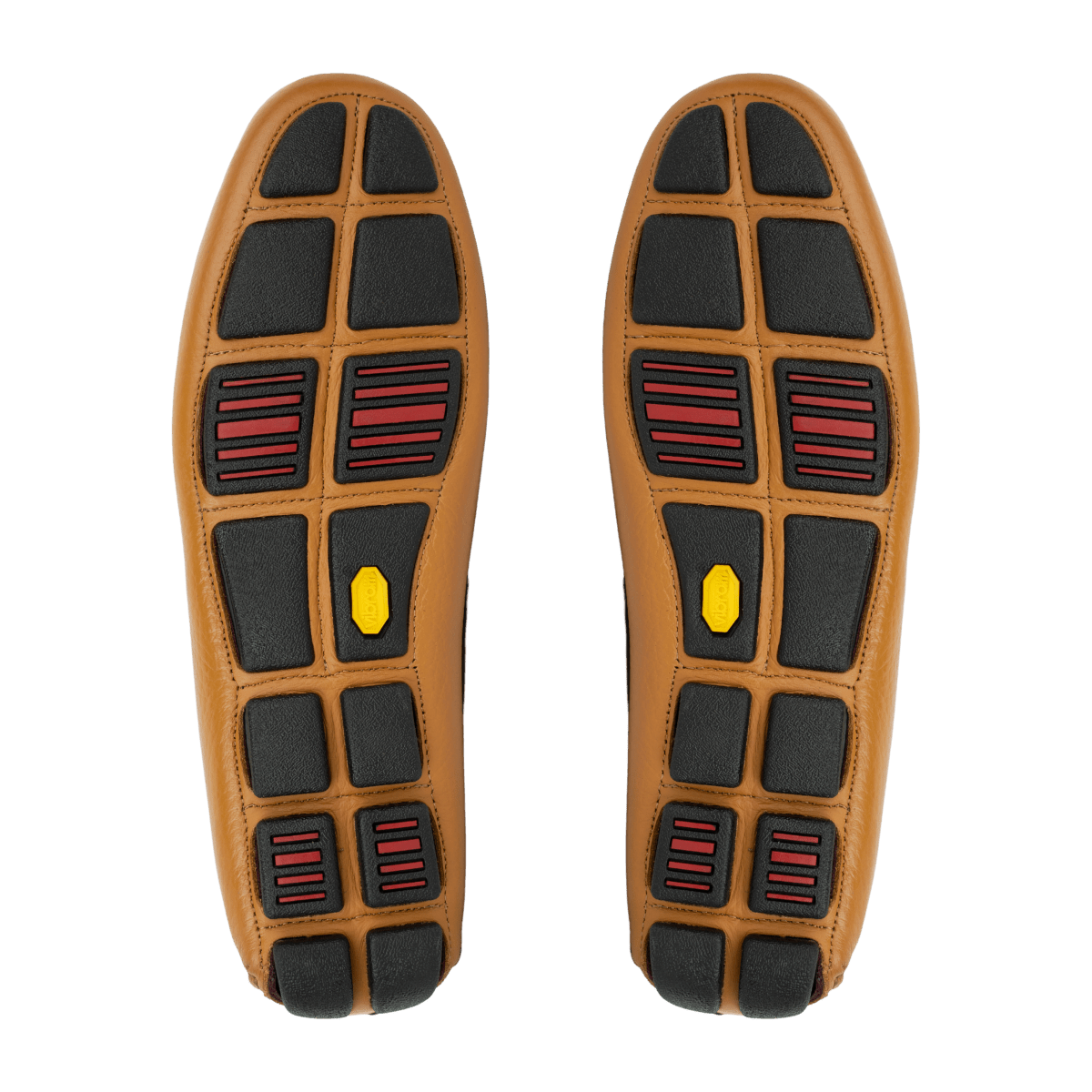 Harvey : Mocassin Homme - Cuir Cognac - Bleather Maroc