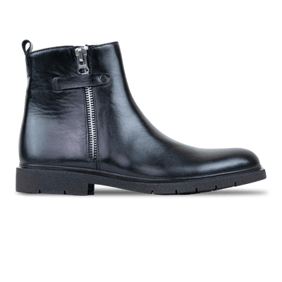 Ralph: Boots Homme - Cuir Noir - Bleather Maroc