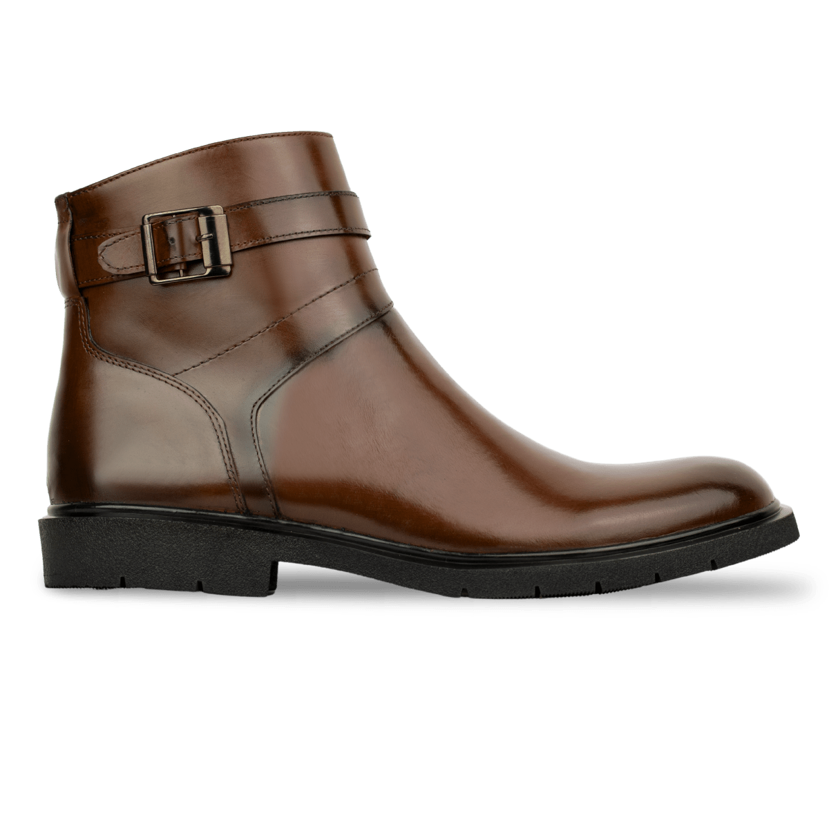 Storm: Boots Homme - Cuir Marron - Bleather Maroc