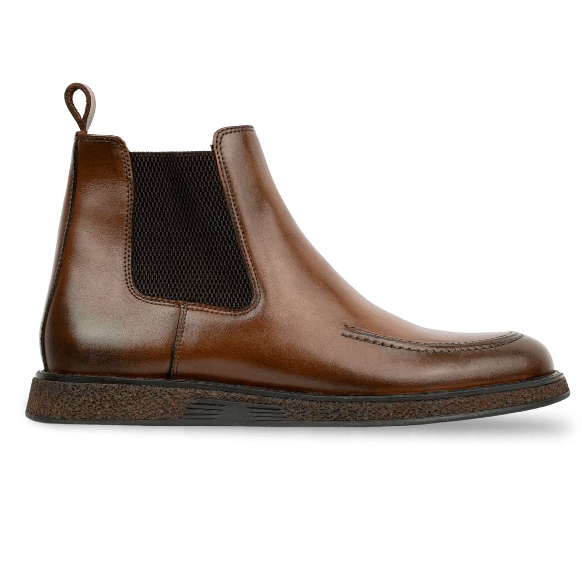 Winter: Chelsea Boots Homme - Cuir Marron - Bleather Maroc