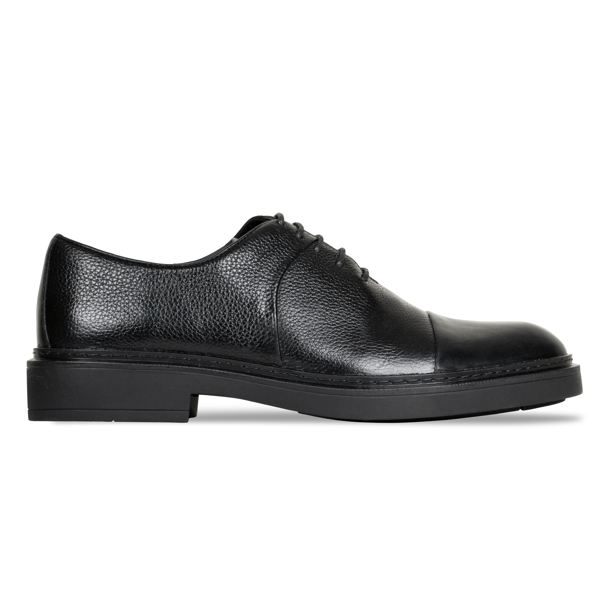Edouard: Richelieu Homme - Cuir Noir