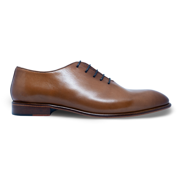 Landon: Richelieu Homme - Cuir Cognac