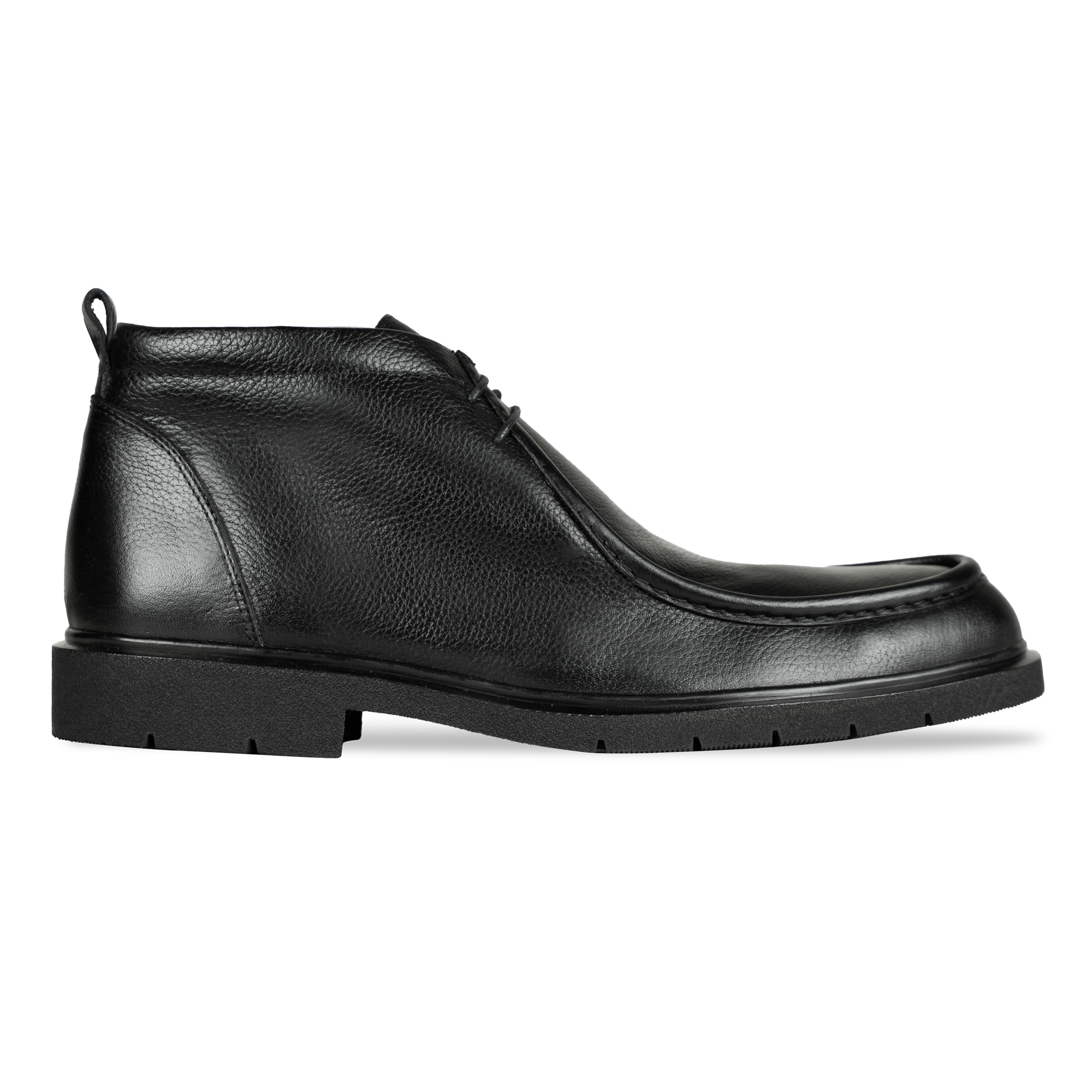 Murphy: Demi Bottes Homme - Cuir Noir