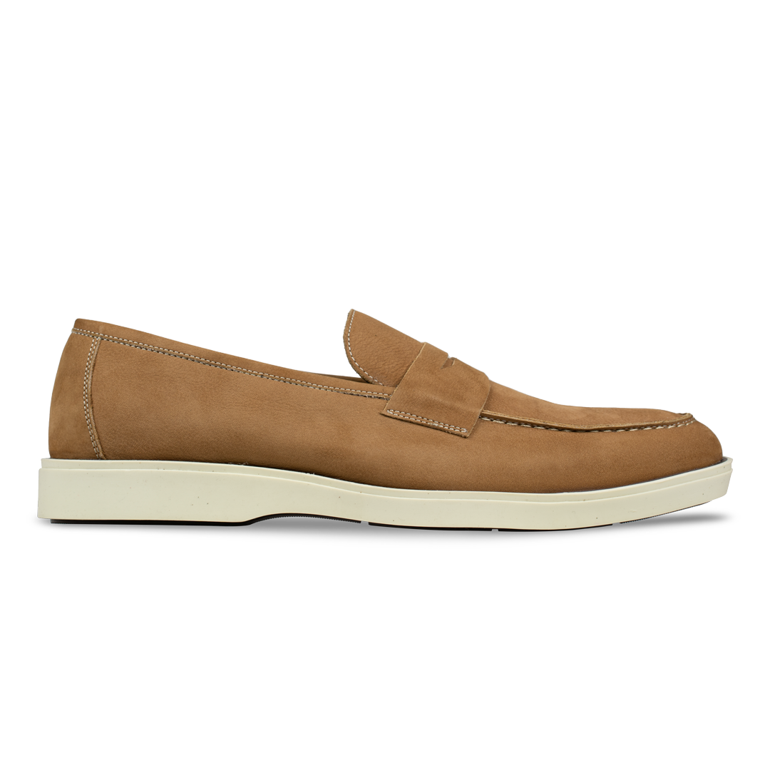 Alan: Mocassin Homme - Gomme Cognac