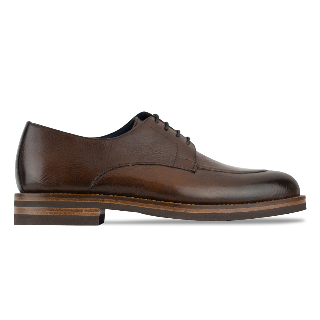 Lodge: Derby Homme - Cuir Marron