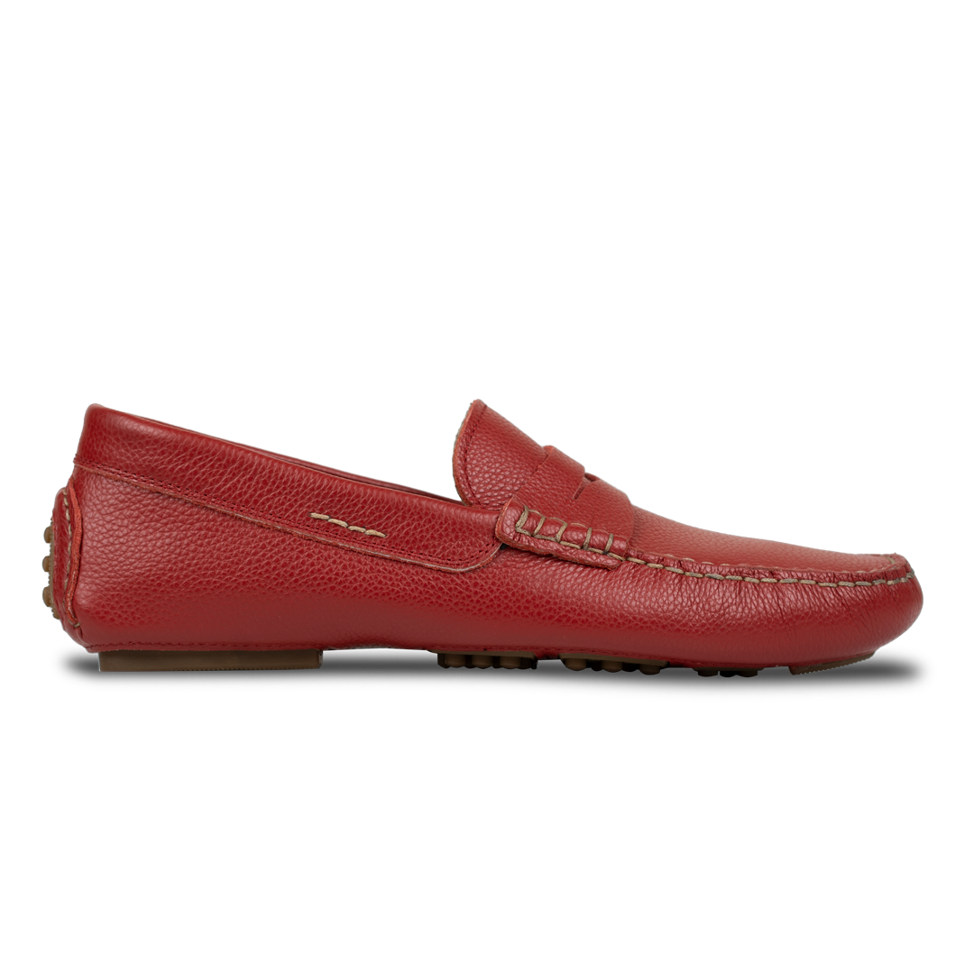 Gary: Mocassin Homme - Cuir Grenadine