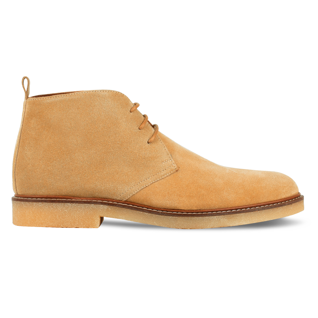 Hunter: Demi Bottes Homme -  crêpe  Beige