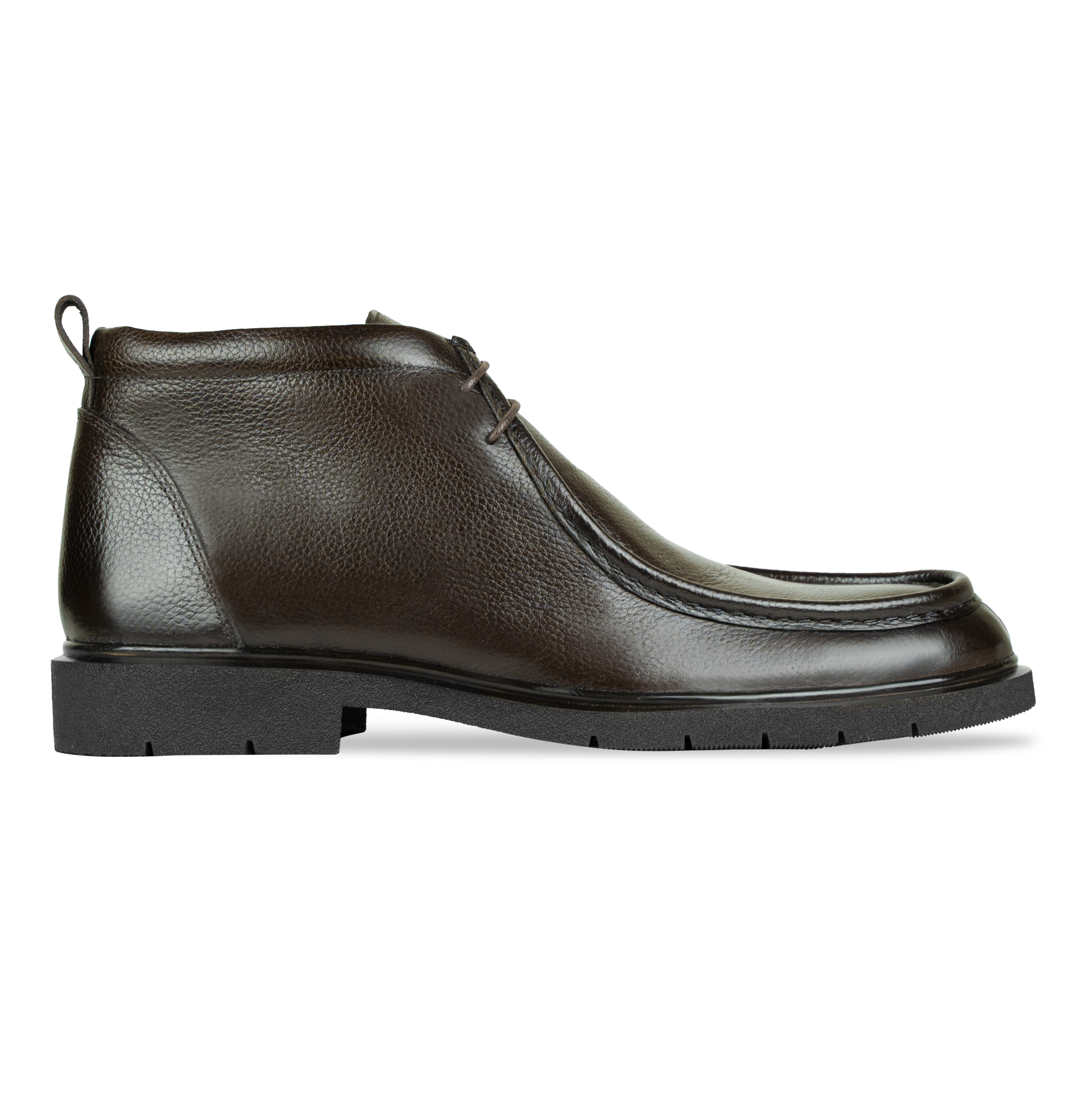 Murphy: Demi Bottes Homme - Cuir Marron
