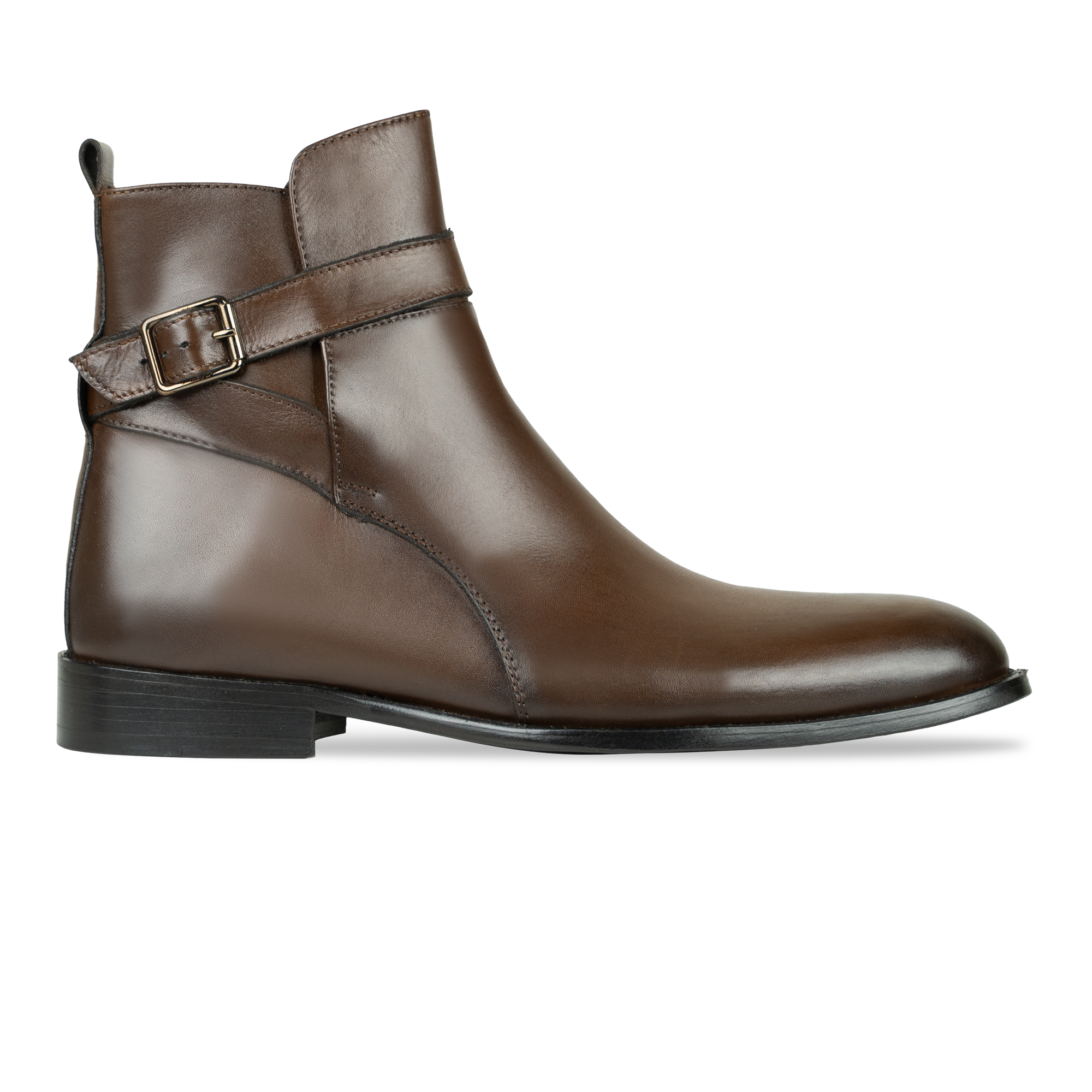 Conor: Bottes Homme - Cuir Marron