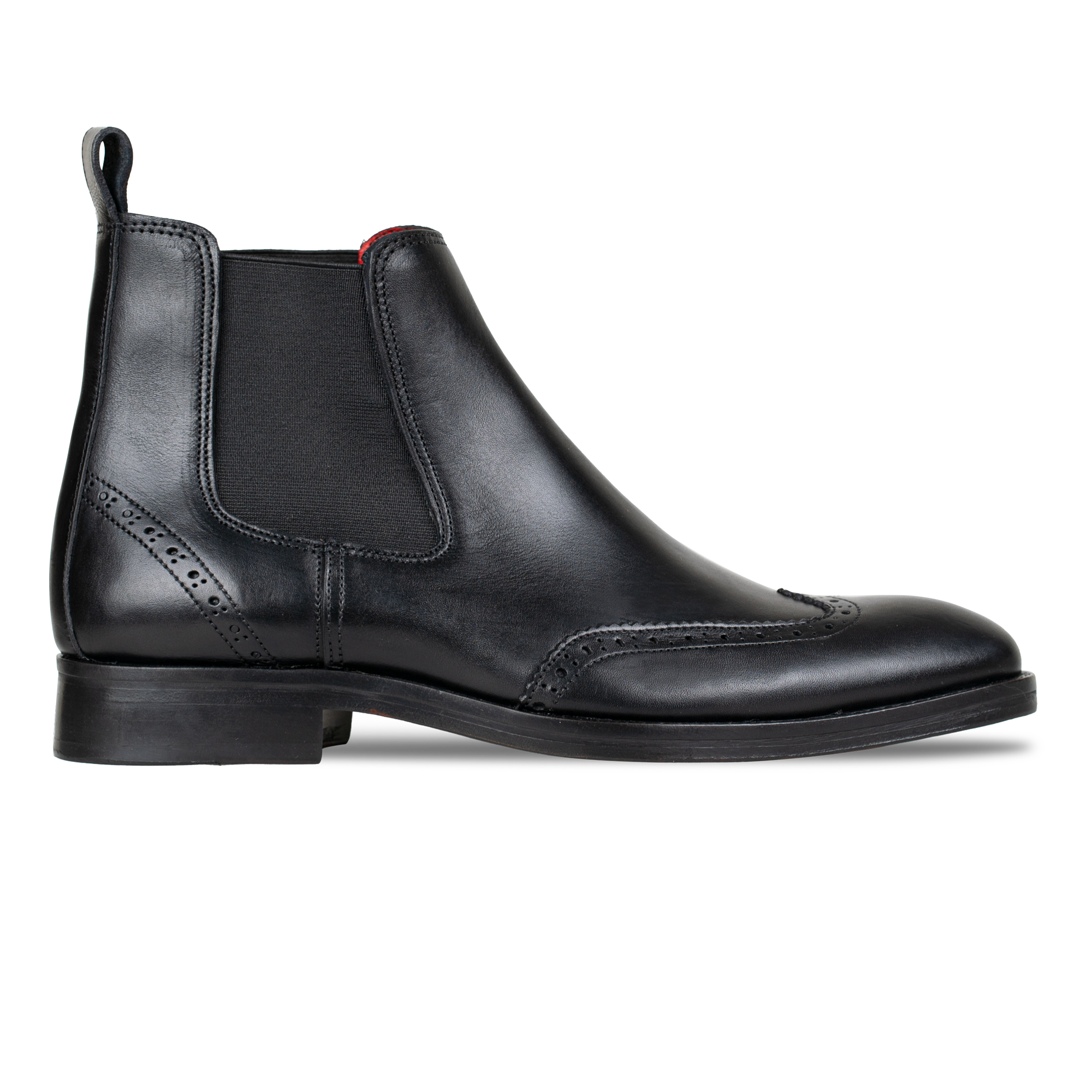 Gareth: Chelsea Boots Homme - Cuir Noir