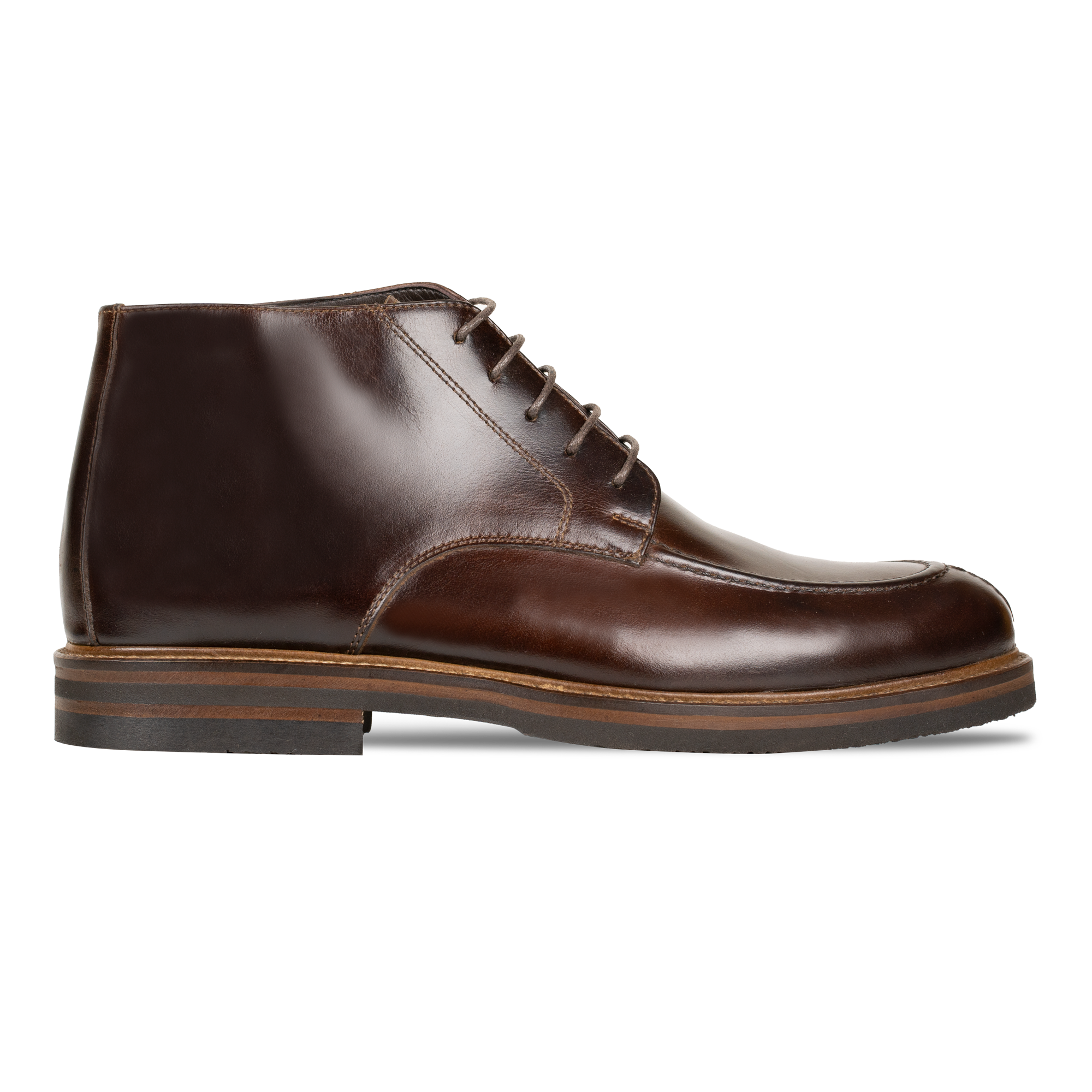 Taylor: Demi Bottes Homme - Cuir Marron