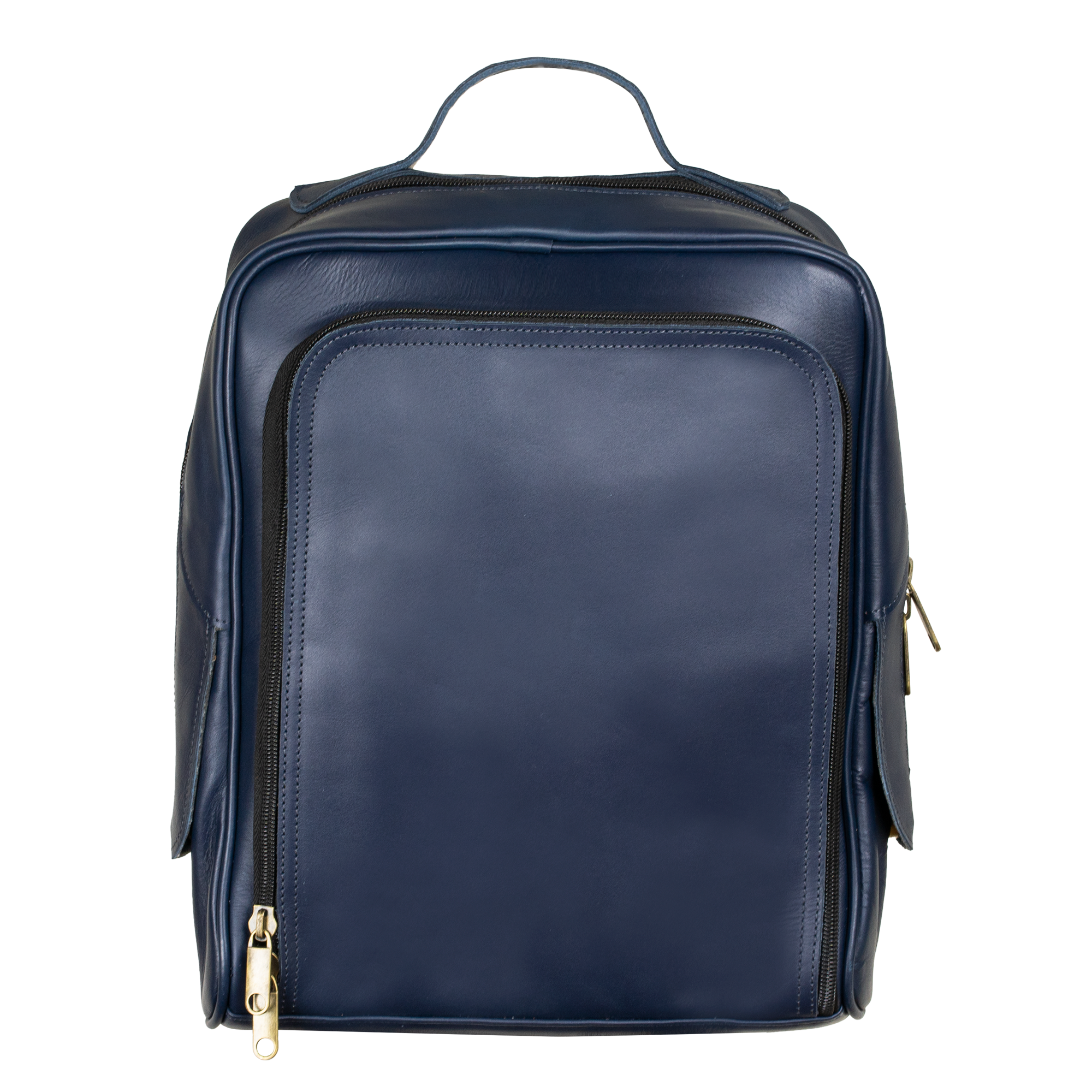 Zenith: Sac à dos - Cuir Bleu