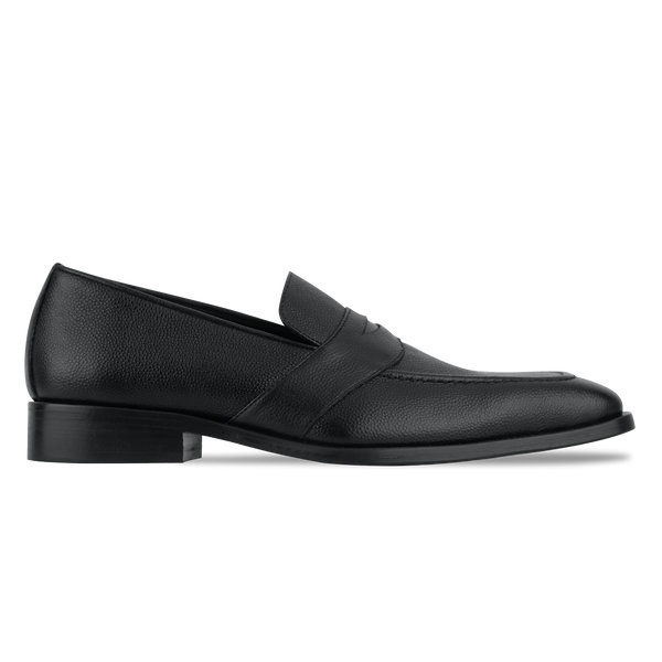 River: Mocassin Homme - Cuir Noir