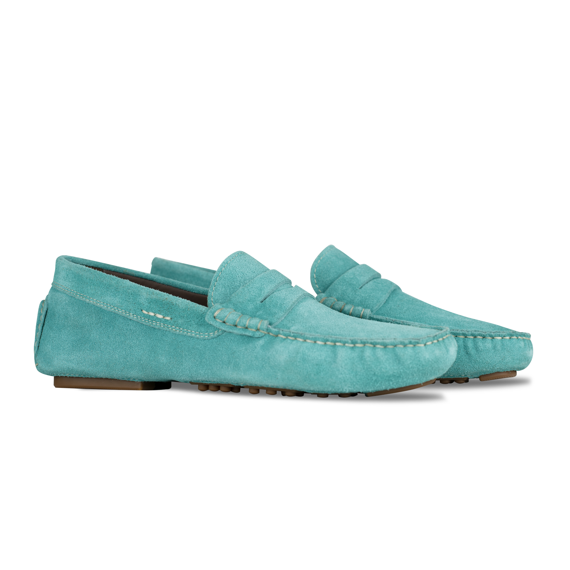 Gary: Mocassin Homme - Daim Tiffany
