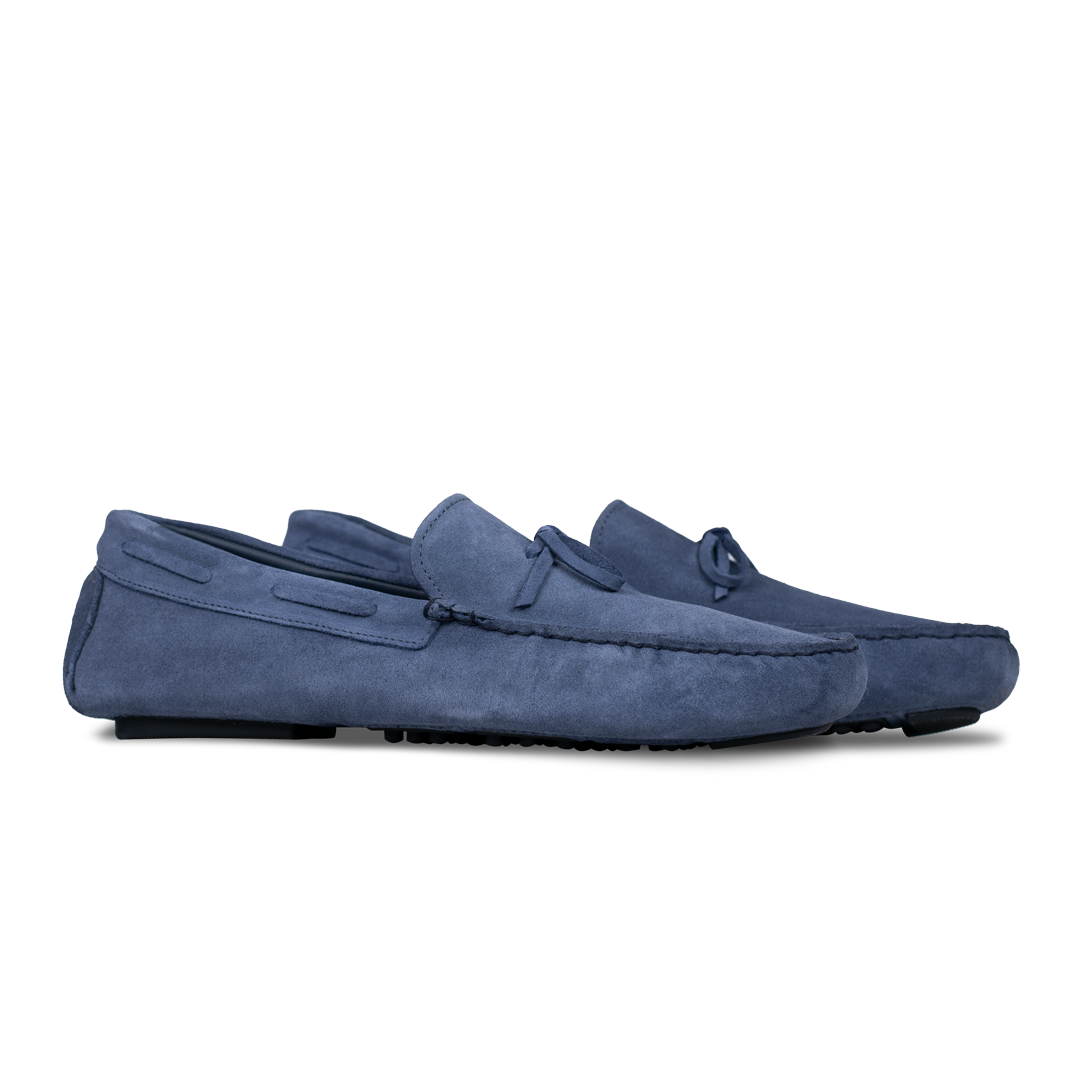 Jacob: Mocassin Homme - Gomme Bleu Persan