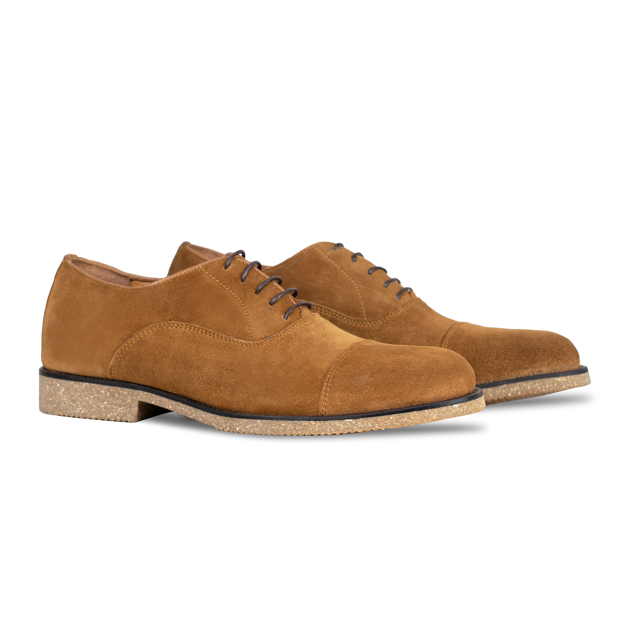 William: Richelieu Homme - Daim Tabac