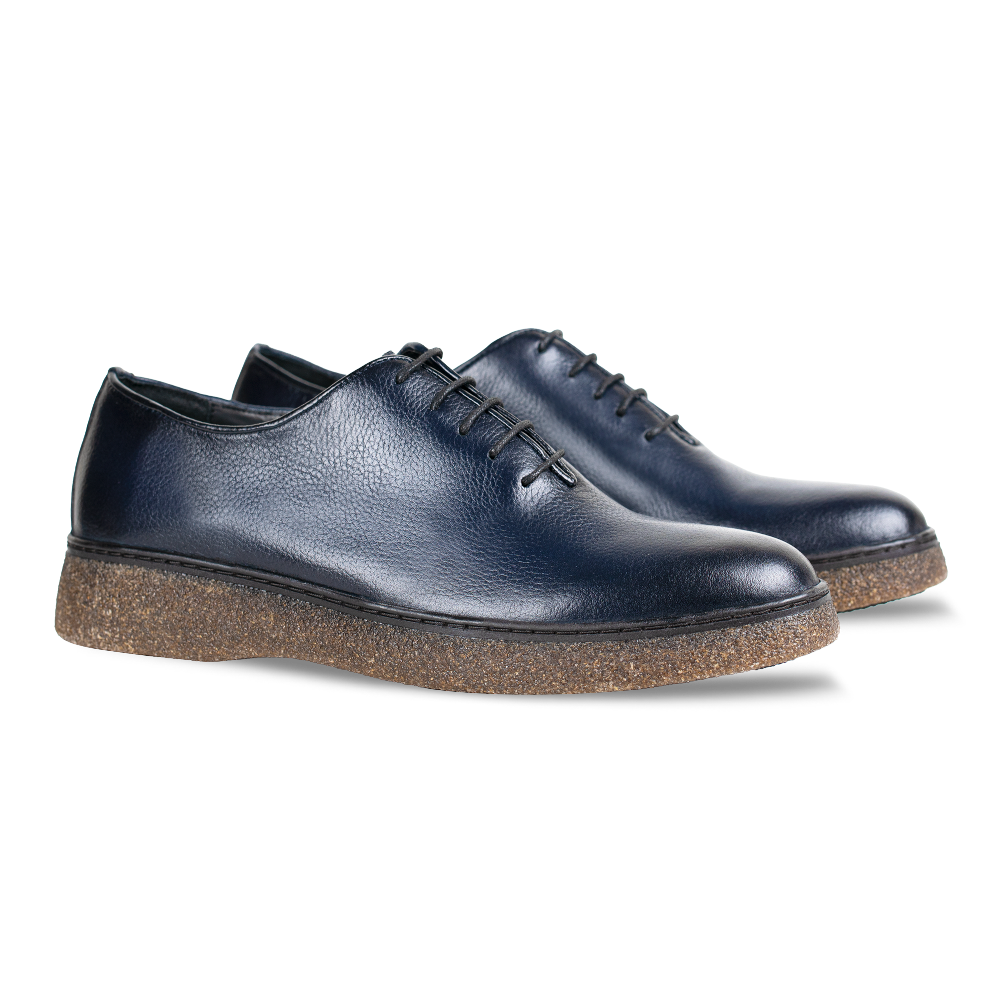 Peters: Richelieu Homme - Cuir Bleu