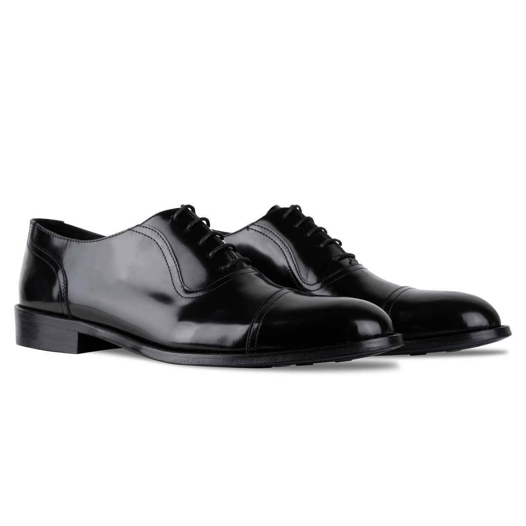 Walker: Richelieu Homme - Cuir Noir