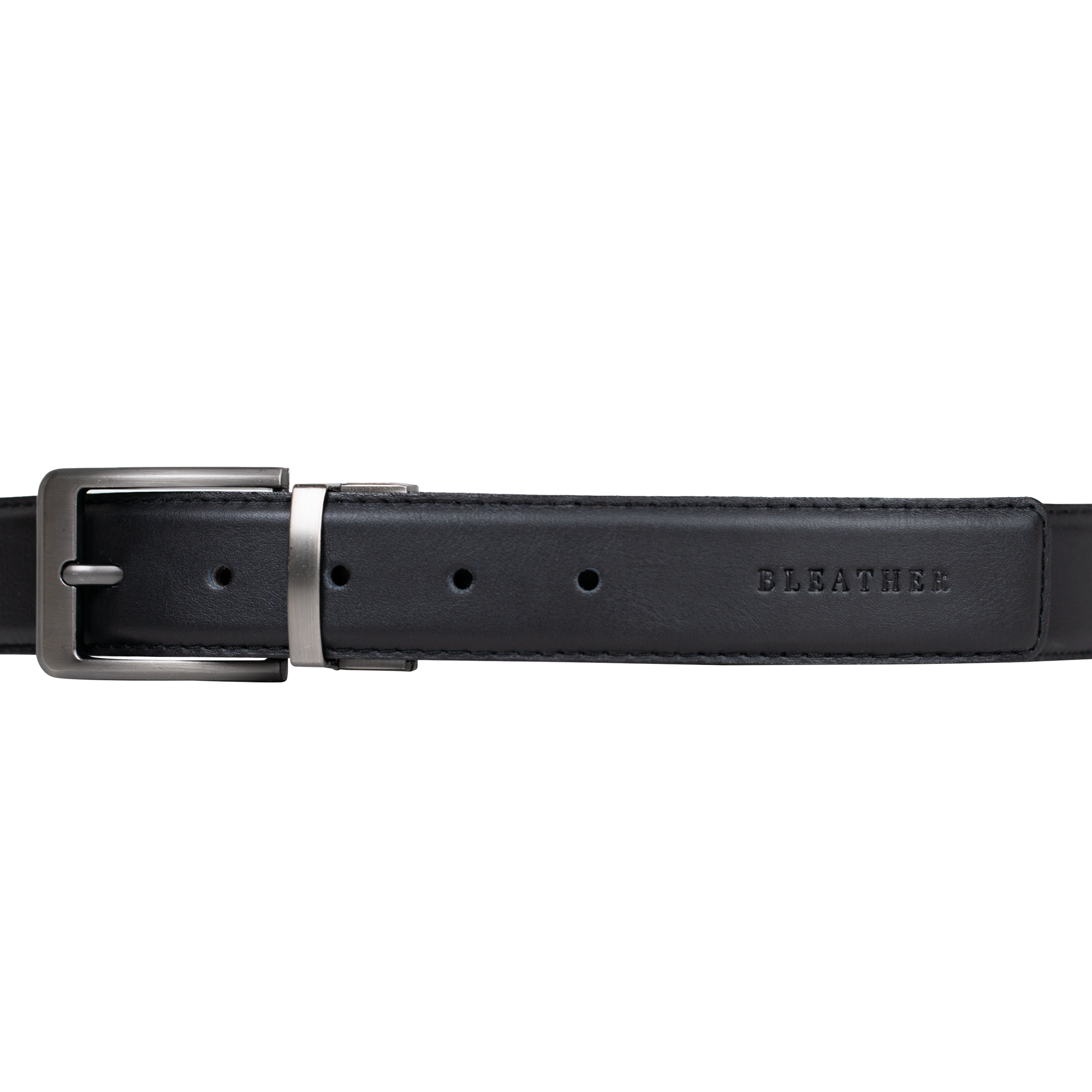 Ceinture: C66 Double face  Noir/Cognac