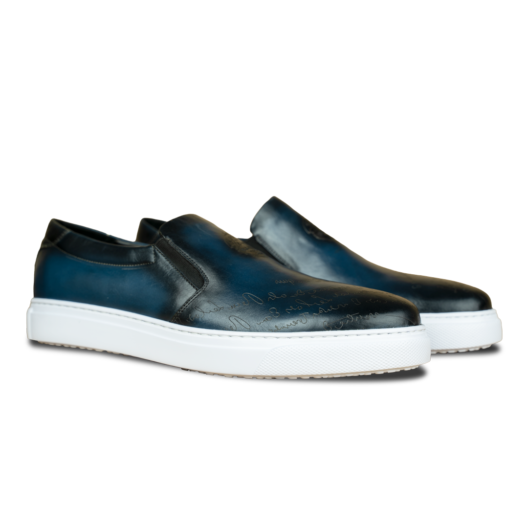 Lurgan Bleu Gravé.