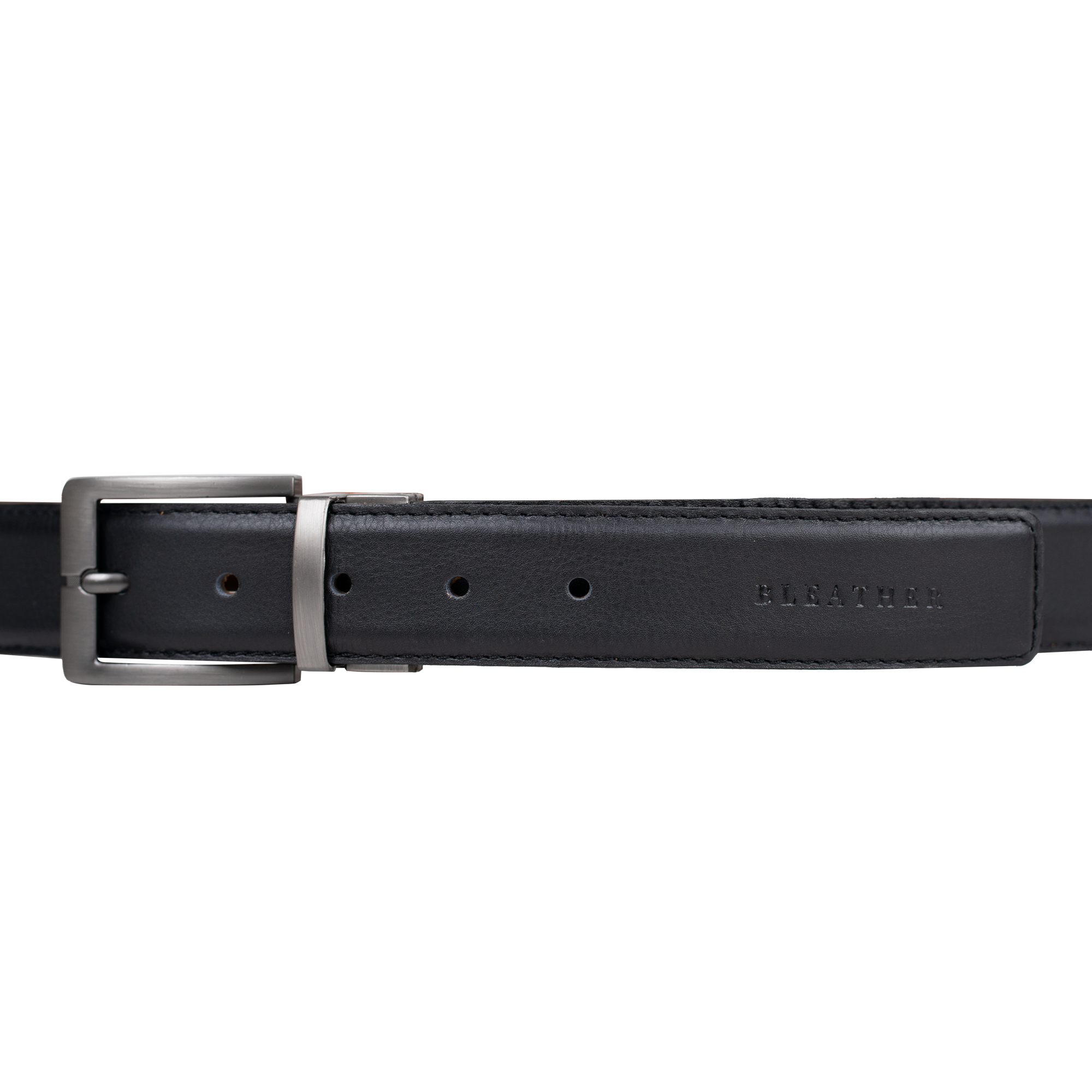 Ceinture: C68 Double face  Noir/Bleu