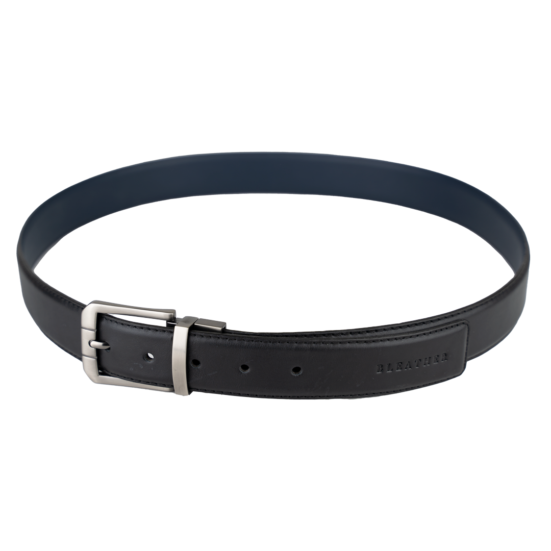 Ceinture: C64 Double Face Noir/bleu