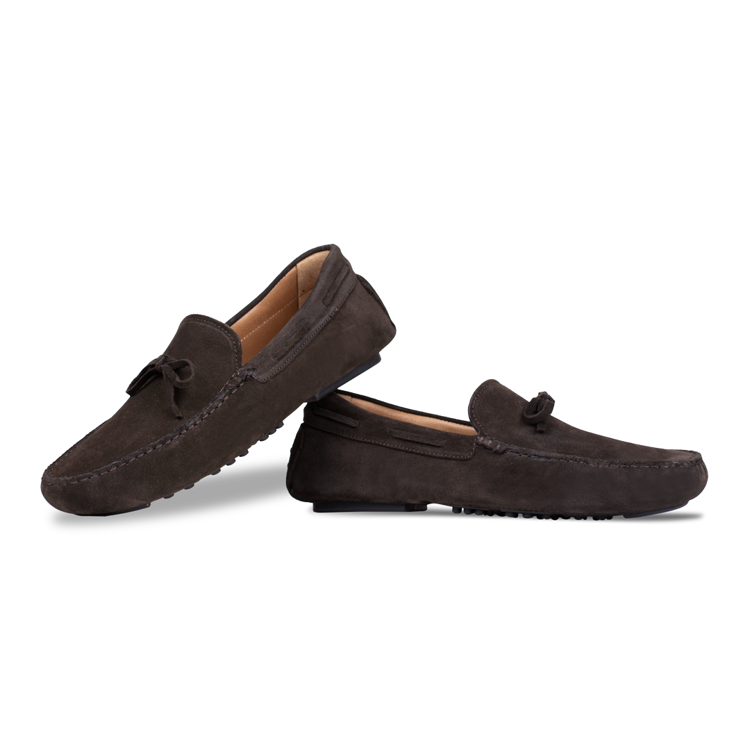 Jacob: Mocassin Homme - Gomme Marron