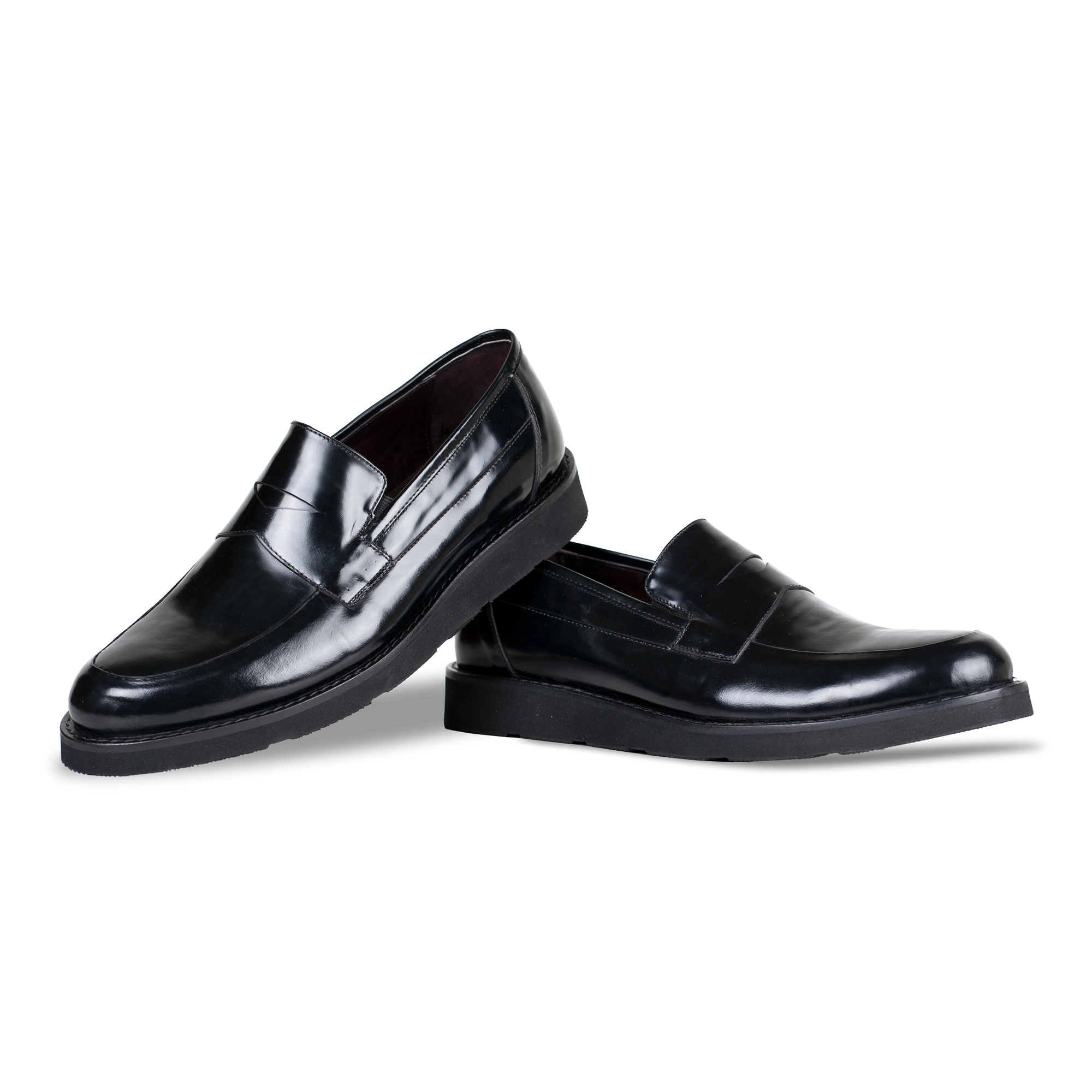 Molow: Mocassin Homme - Cuir Noir
