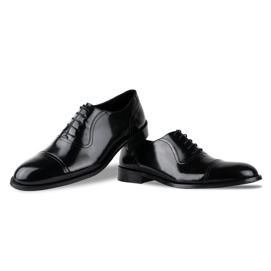 Walker: Richelieu Homme - Cuir Noir