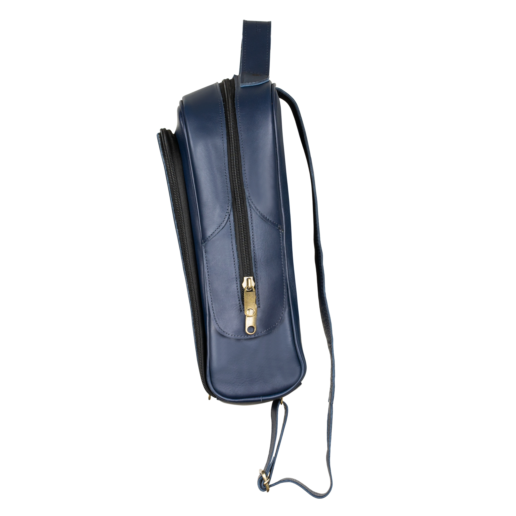 Zenith: Sac à dos - Cuir Bleu