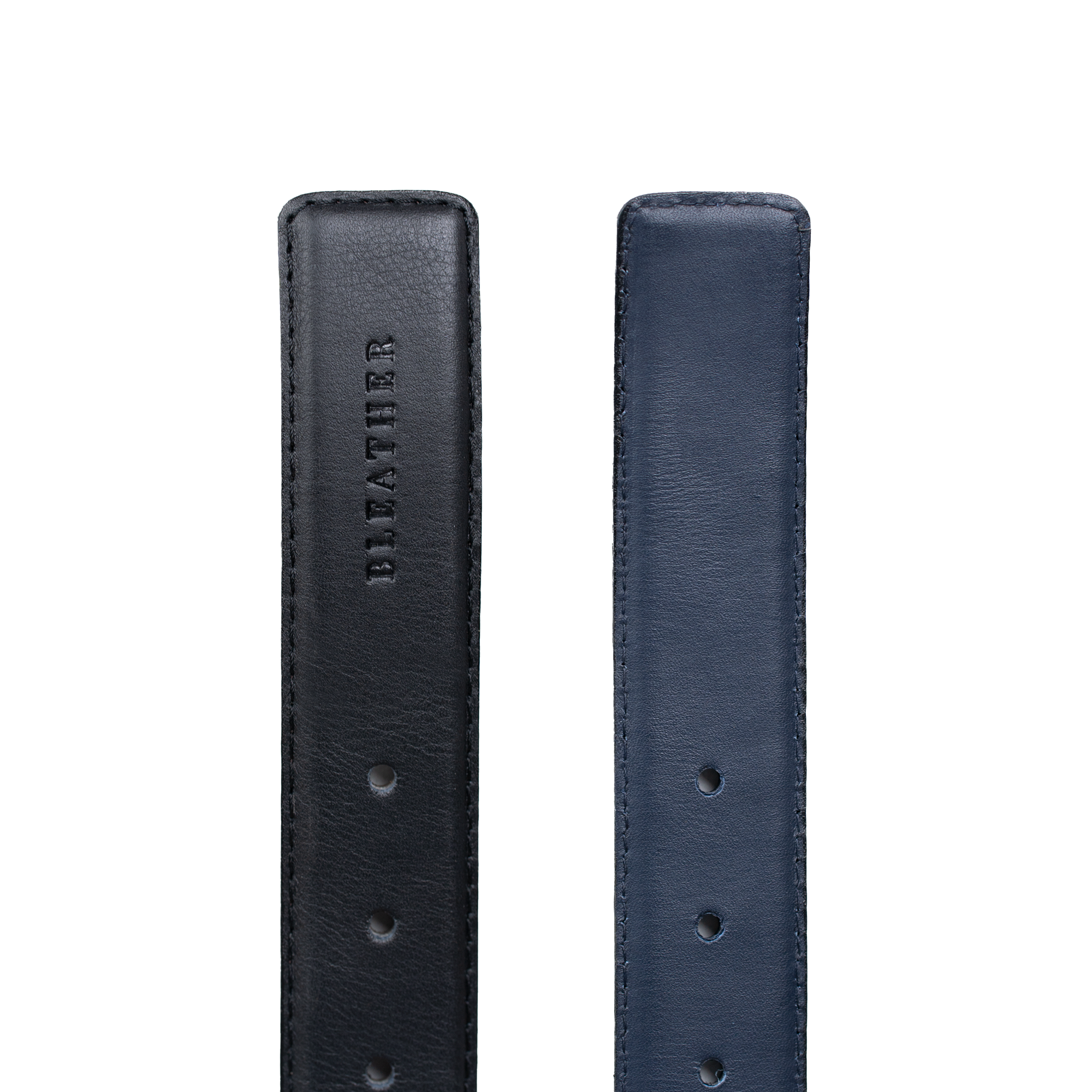 Ceinture: C68 Double face  Noir/Bleu