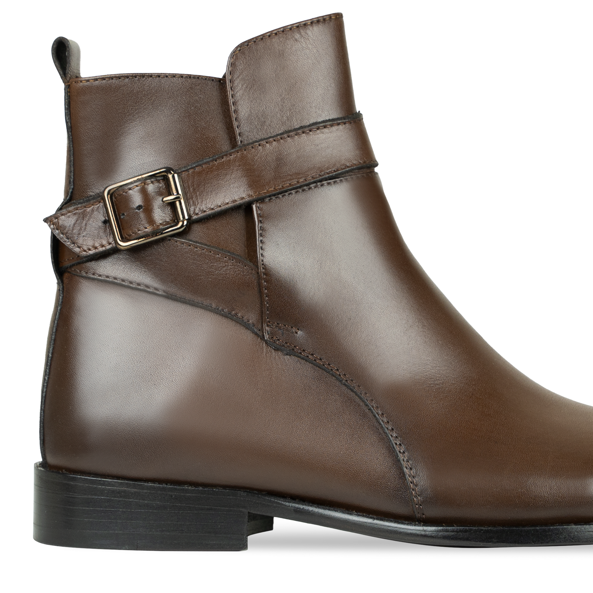 Conor: Bottes Homme - Cuir Marron