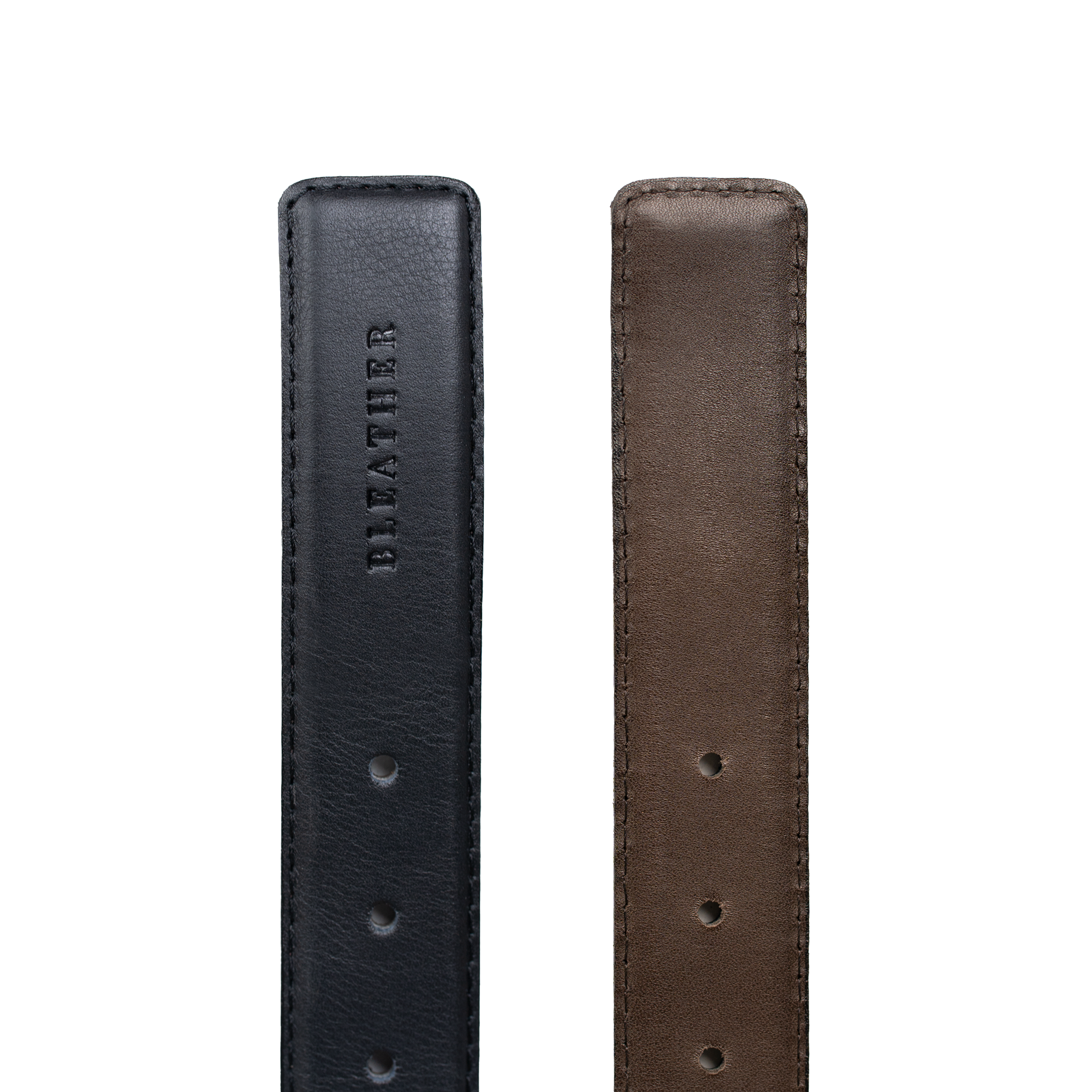 Ceinture: C66 Double face  Noir/Marron