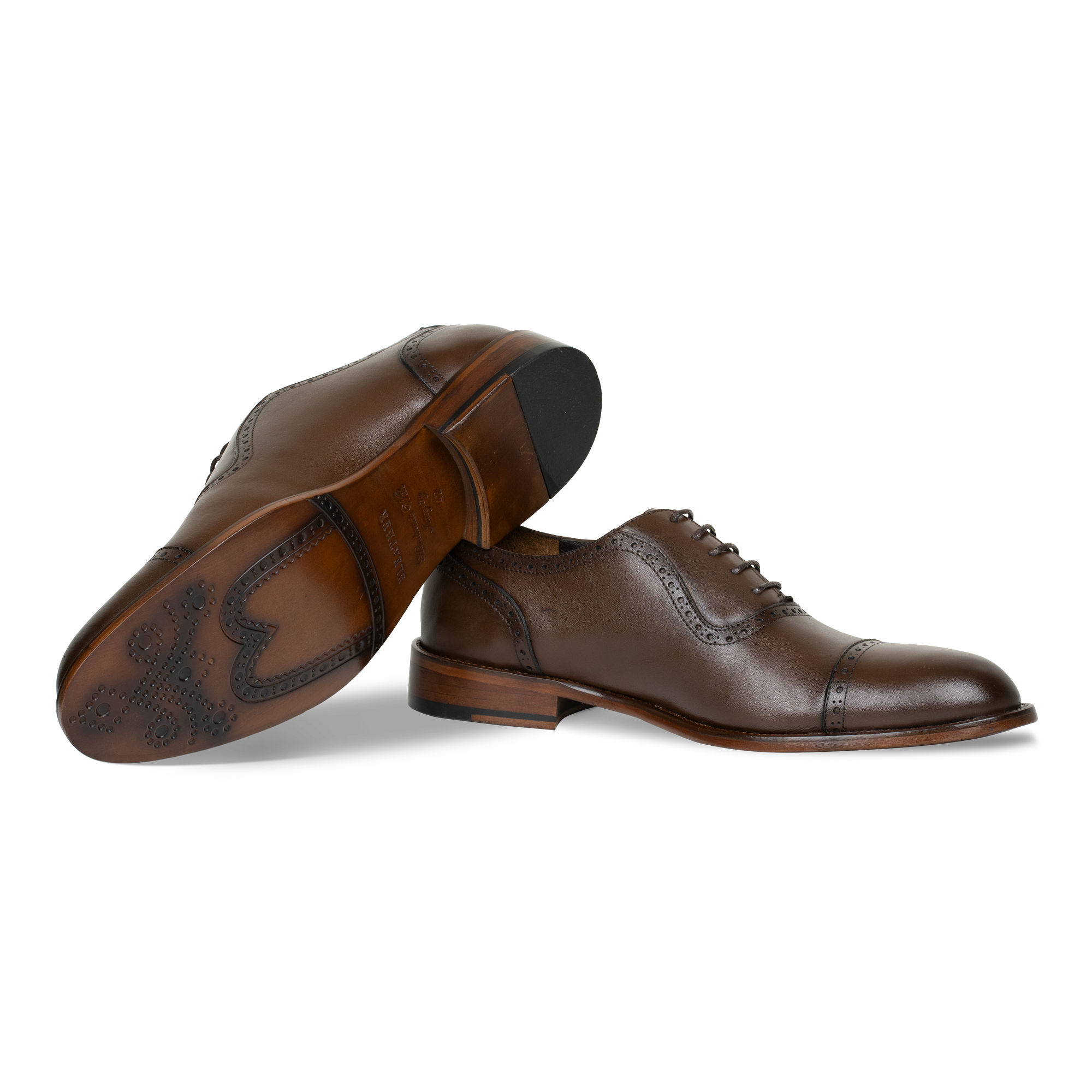 Lewis: Richelieu Homme - Cuir Marron