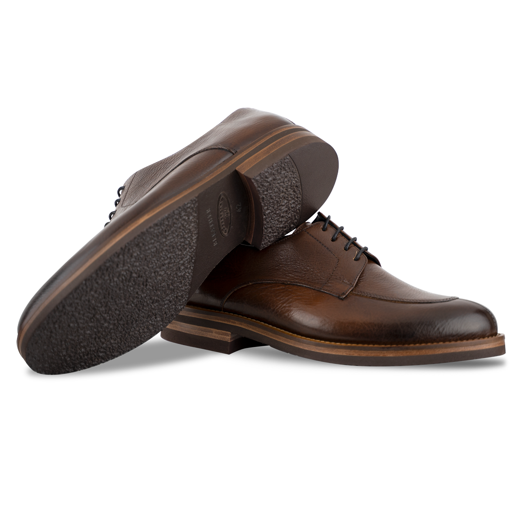 Lodge: Derby Homme - Cuir Marron